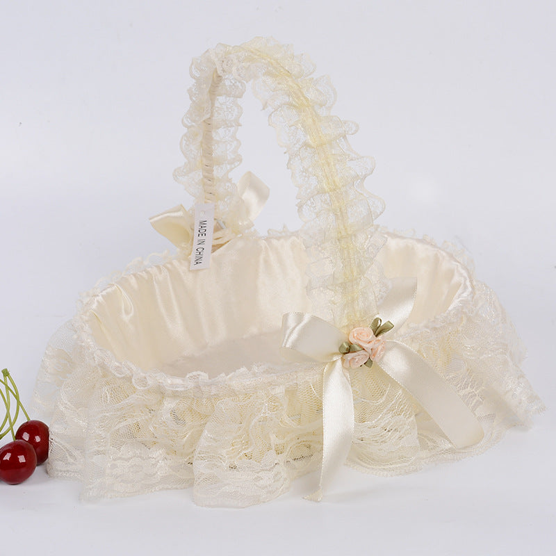 Decorative Lace Basket | High & Bury