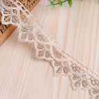 Decorative Lace Trim Cotton Textile | High & Bury