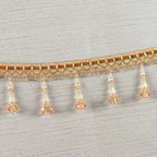 Decorative Lace Trim with Pearls | High & Bury
