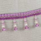 Decorative Lace Trim with Pearls | High & Bury