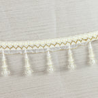 Decorative Lace Trim with Pearls | High & Bury