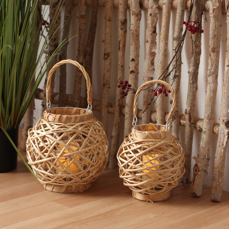 Decorative Lantern Hanging Handwoven | High & Bury