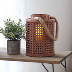 Decorative Lantern Holder made of Natural Material | High & Bury