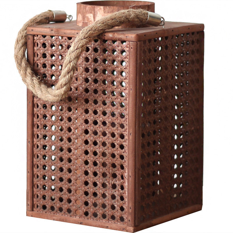 Decorative Lantern Holder made of Natural Material | High & Bury