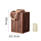 Decorative Lantern Holder made of Natural Material | High & Bury