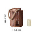 Decorative Lantern Holder made of Natural Material | High & Bury