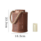 Decorative Lantern Holder made of Natural Material | High & Bury