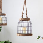 Decorative Lantern made of Metal and Glass | High & Bury