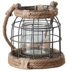 Decorative Lantern made of Metal and Glass | High & Bury