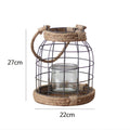 Decorative Lantern made of Metal and Glass | High & Bury