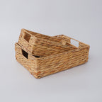 Decorative Laundry Basket Beige | High & Bury
