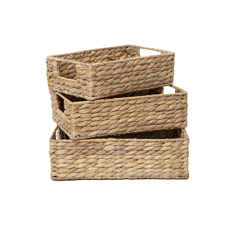 Decorative Laundry Basket Beige | High & Bury