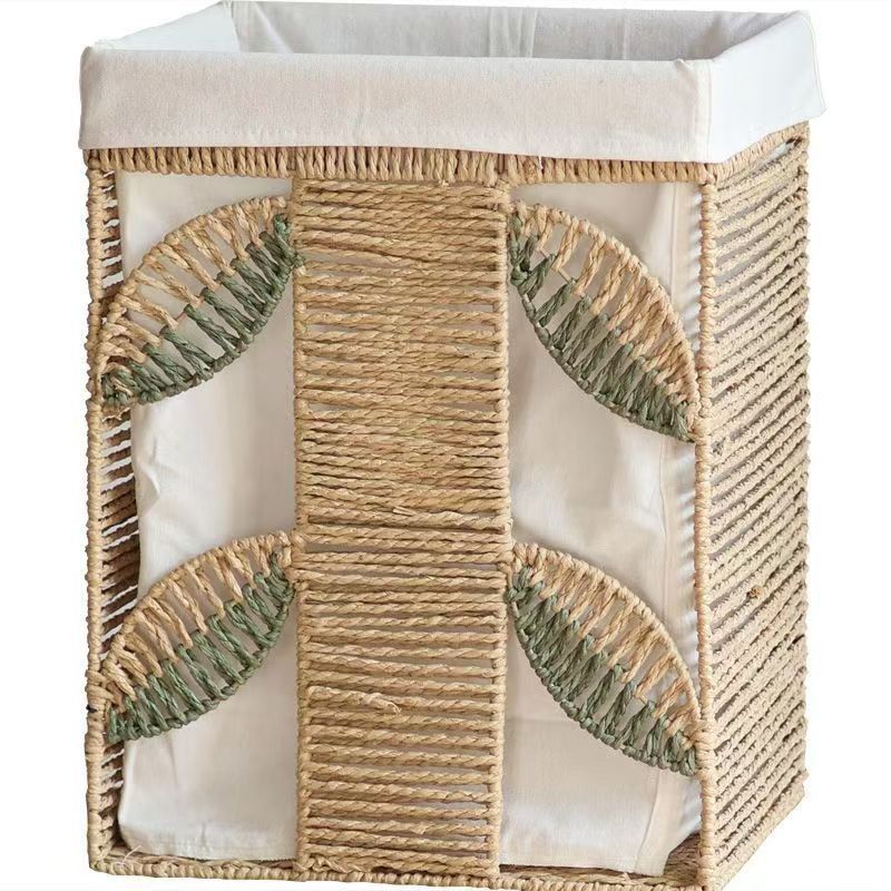 Decorative Laundry Basket Cotton Textile | High & Bury