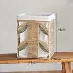 Decorative Laundry Basket Cotton Textile | High & Bury