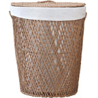 Decorative Laundry Basket with Lid | High & Bury