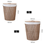 Decorative Laundry Basket with Lid | High & Bury