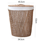 Decorative Laundry Basket with Lid | High & Bury