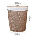 Decorative Laundry Basket with Lid | High & Bury