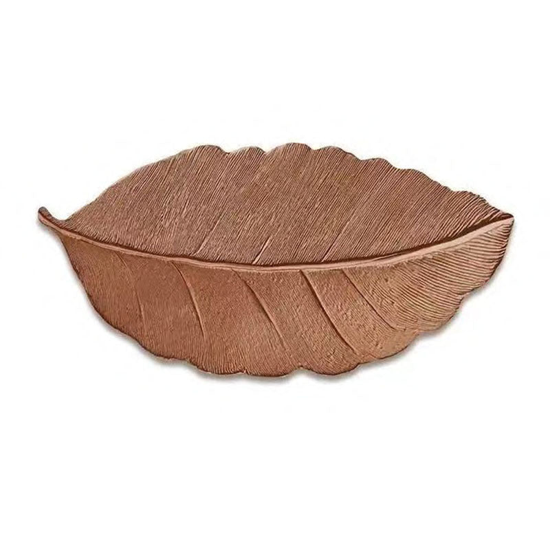 Decorative Leaf Gold Black | High & Bury