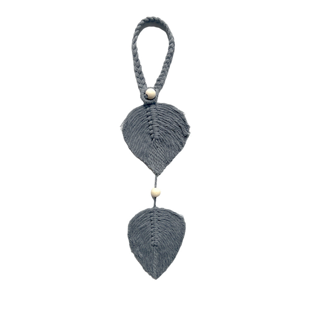 Decorative Leaf Keychain | High & Bury