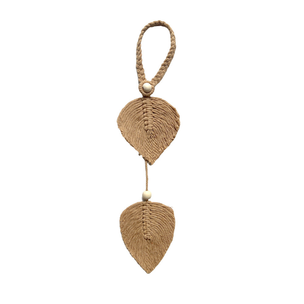 Decorative Leaf Keychain | High & Bury