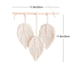 Decorative Leaf Macrame Wall Hanging | High & Bury
