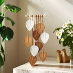Decorative Leaf Motif Wall Hanging | High & Bury