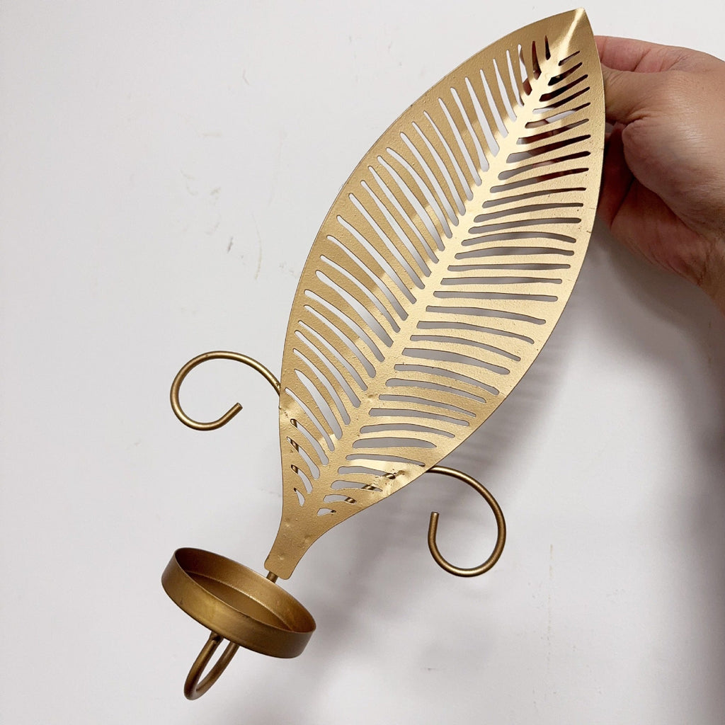 Decorative Leaf Wall Art Holder | High & Bury