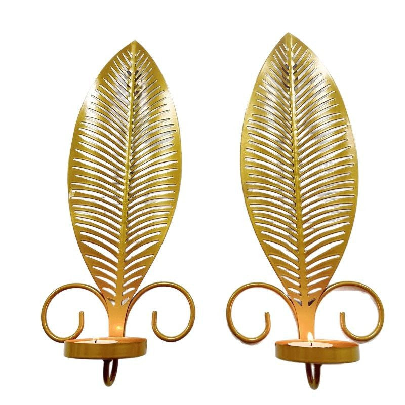 Decorative Leaf Wall Art Holder | High & Bury