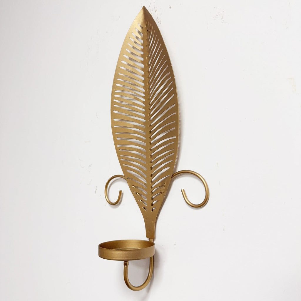 Decorative Leaf Wall Art Holder | High & Bury