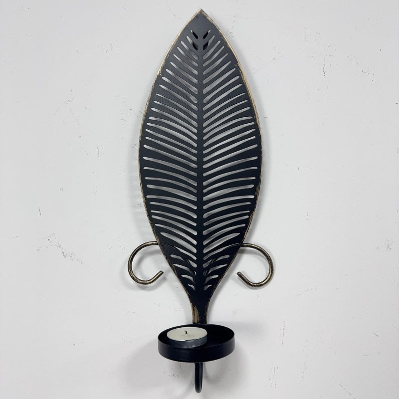 Decorative Leaf Wall Art Holder | High & Bury