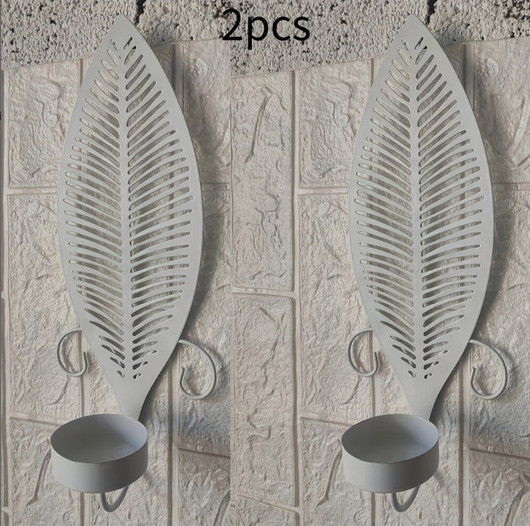 Decorative Leaf Wall Art Holder | High & Bury