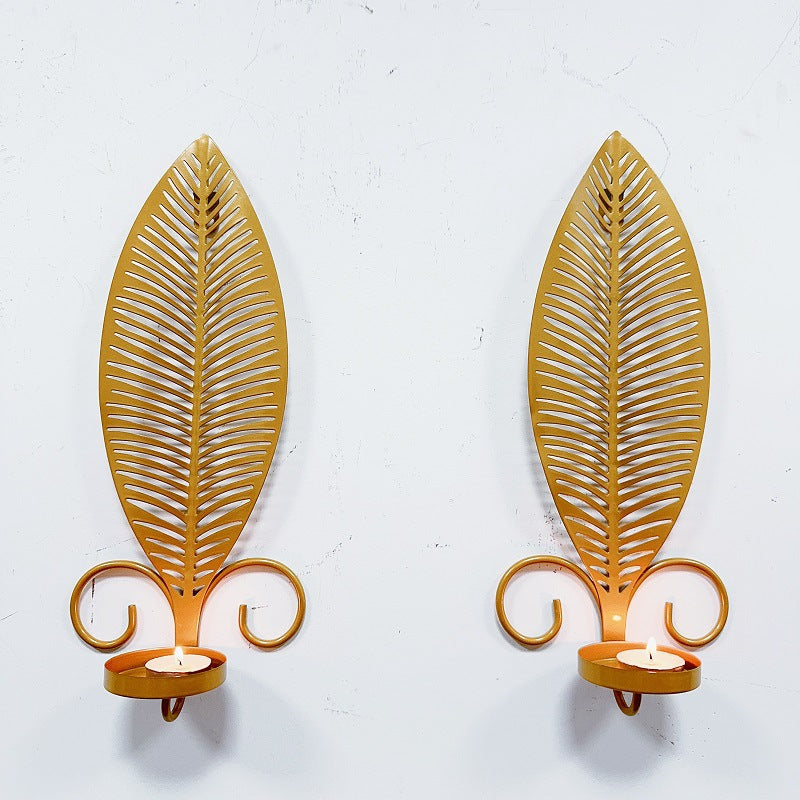 Decorative Leaf Wall Art Holder | High & Bury