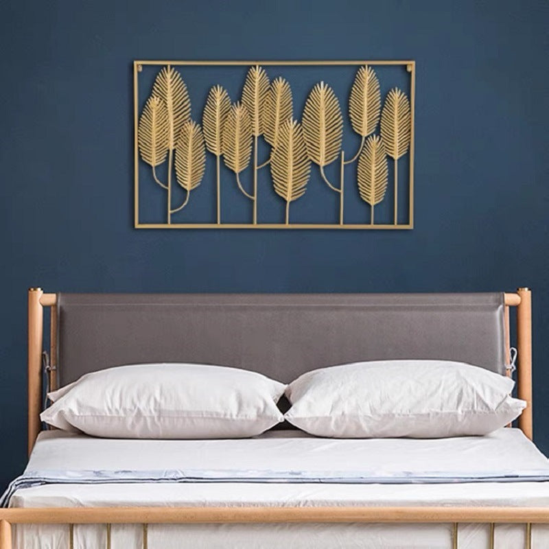 Decorative Leaf Wall Art Panel | High & Bury