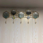 Decorative Leaf Wall Hook Rack | High & Bury