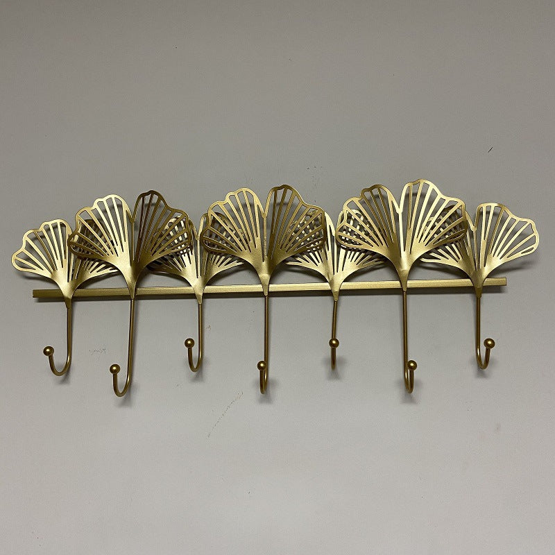 Decorative Leaf Wall Hook Rack | High & Bury