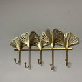 Decorative Leaf Wall Hook Rack | High & Bury