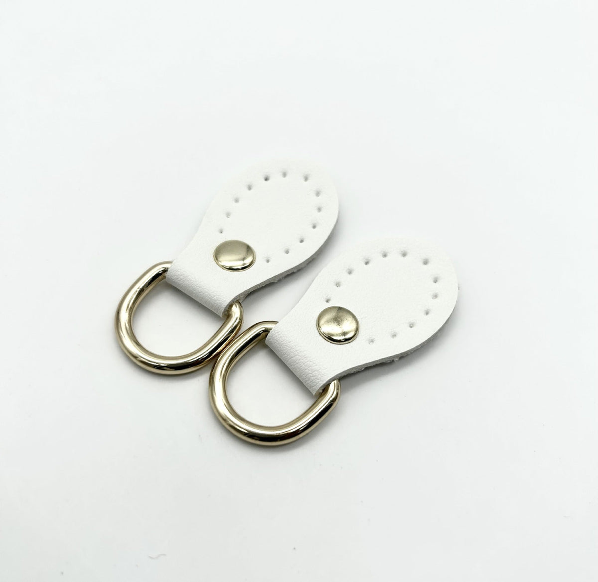 Decorative Leather Sky Blue White | High & Bury