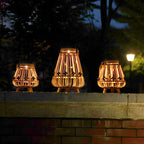 Decorative Light Source with Natural Rattan | High & Bury