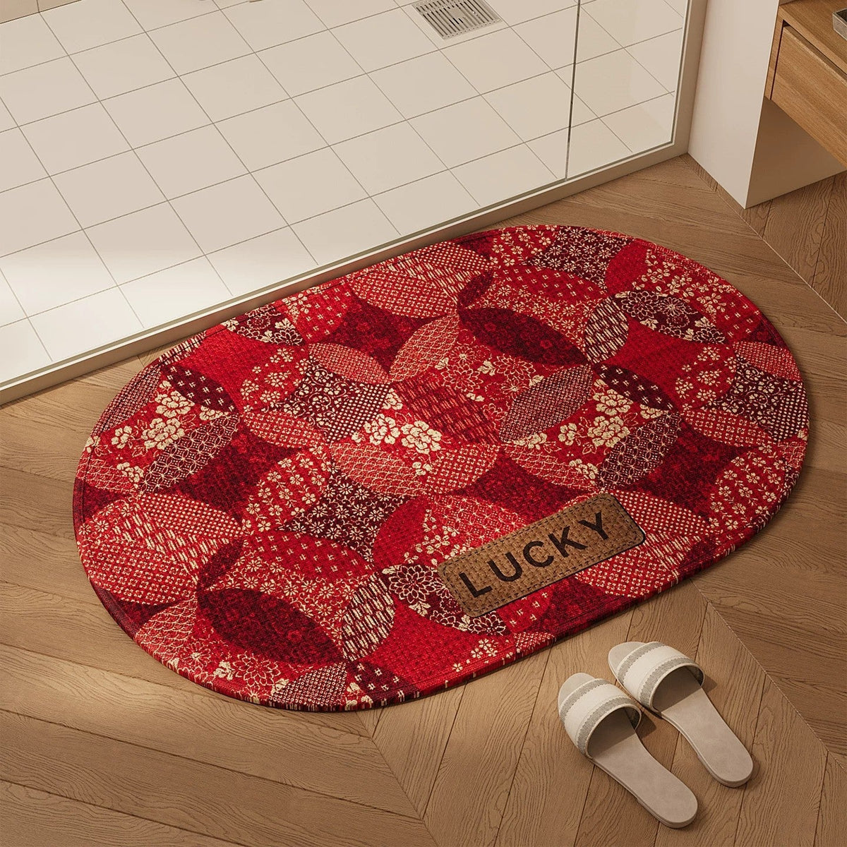 Decorative Lucky-Themed Area Rug | High & Bury