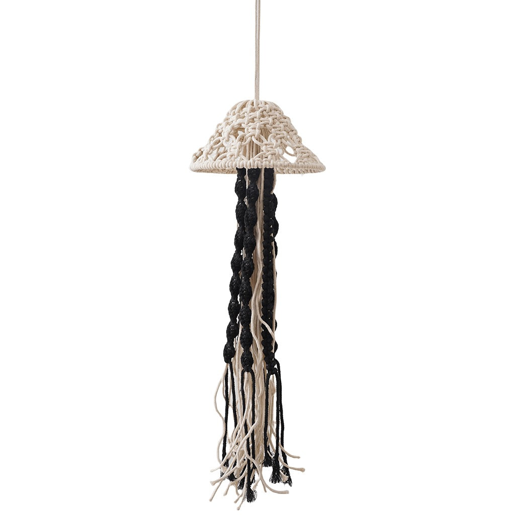 Decorative Macrame Ceiling Light Shade | High & Bury