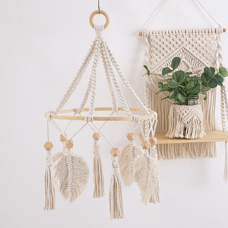 Decorative Macrame Chandelier | High & Bury