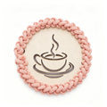 Decorative Macrame Coffee Cup Coaster | High & Bury