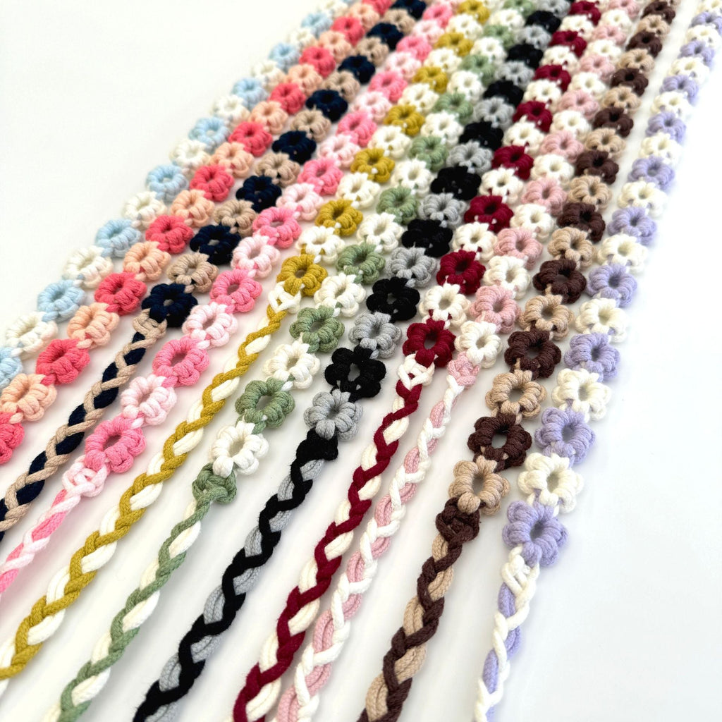 Decorative Macrame Eyewear Strap | High & Bury
