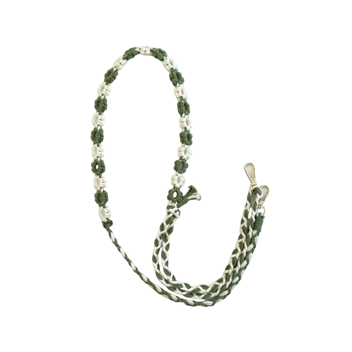 Decorative Macrame Eyewear Strap | High & Bury