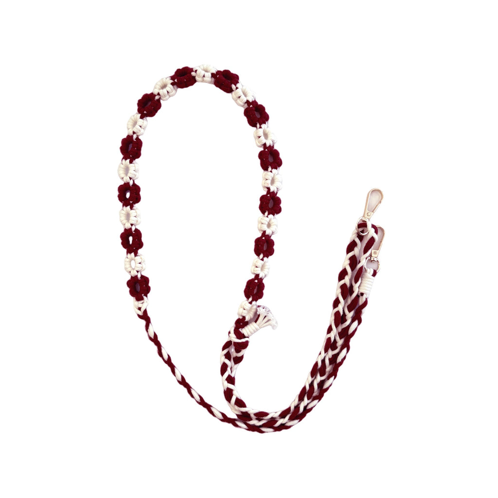 Decorative Macrame Eyewear Strap | High & Bury