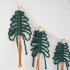 Decorative Macrame Green Red | High & Bury