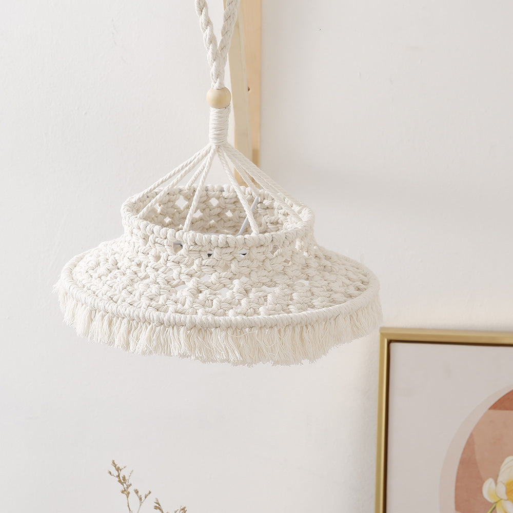 Decorative Macrame Hanging Basket 10 × 12 Inch | High & Bury