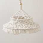 Decorative Macrame Hanging Basket 10 × 12 Inch | High & Bury