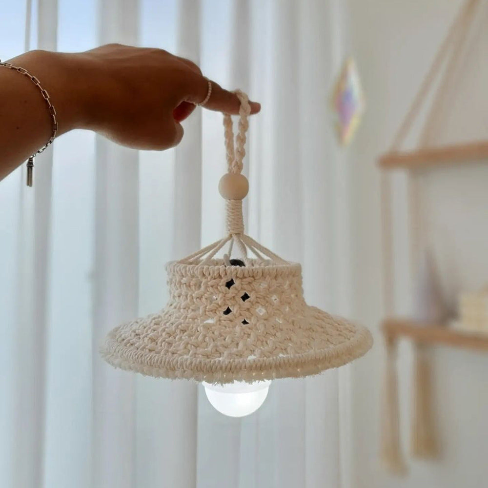 Decorative Macrame Hanging Basket 10 × 12 Inch | High & Bury